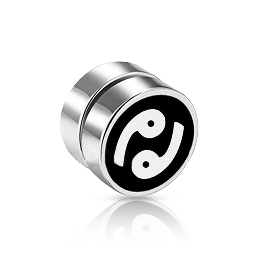 Cancer Sign Fake Ear Plug