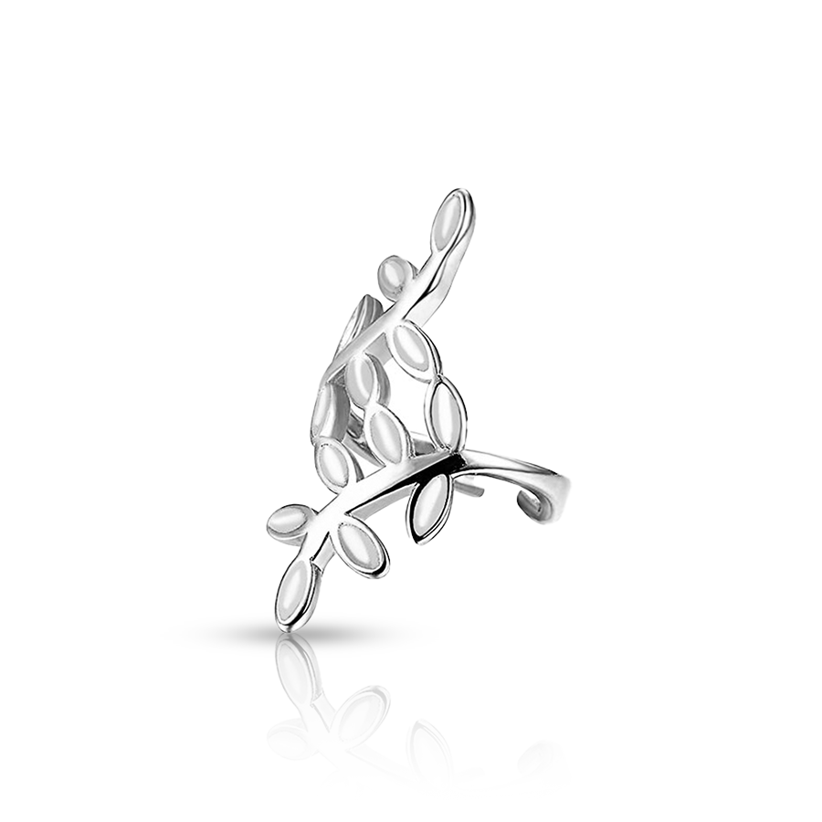 Cartilage Fake Ear Piercing Silver