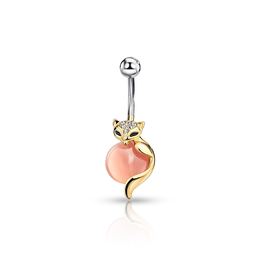 Cat Belly Button Piercing
