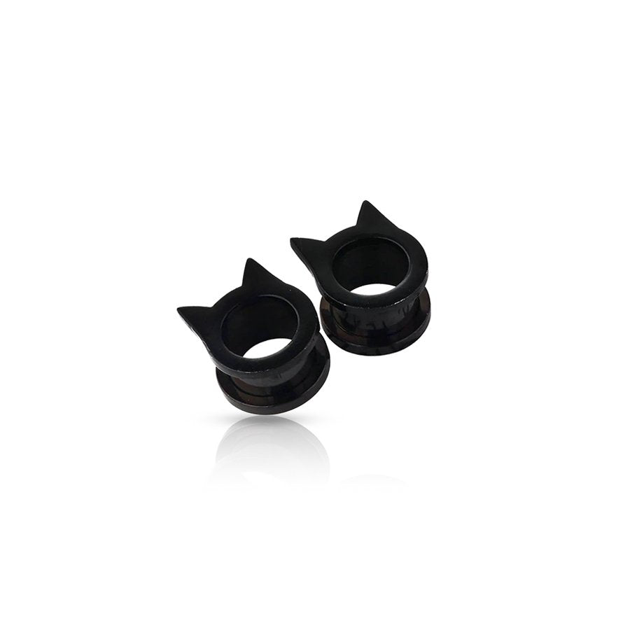 Cat Ear Plug Black Noir