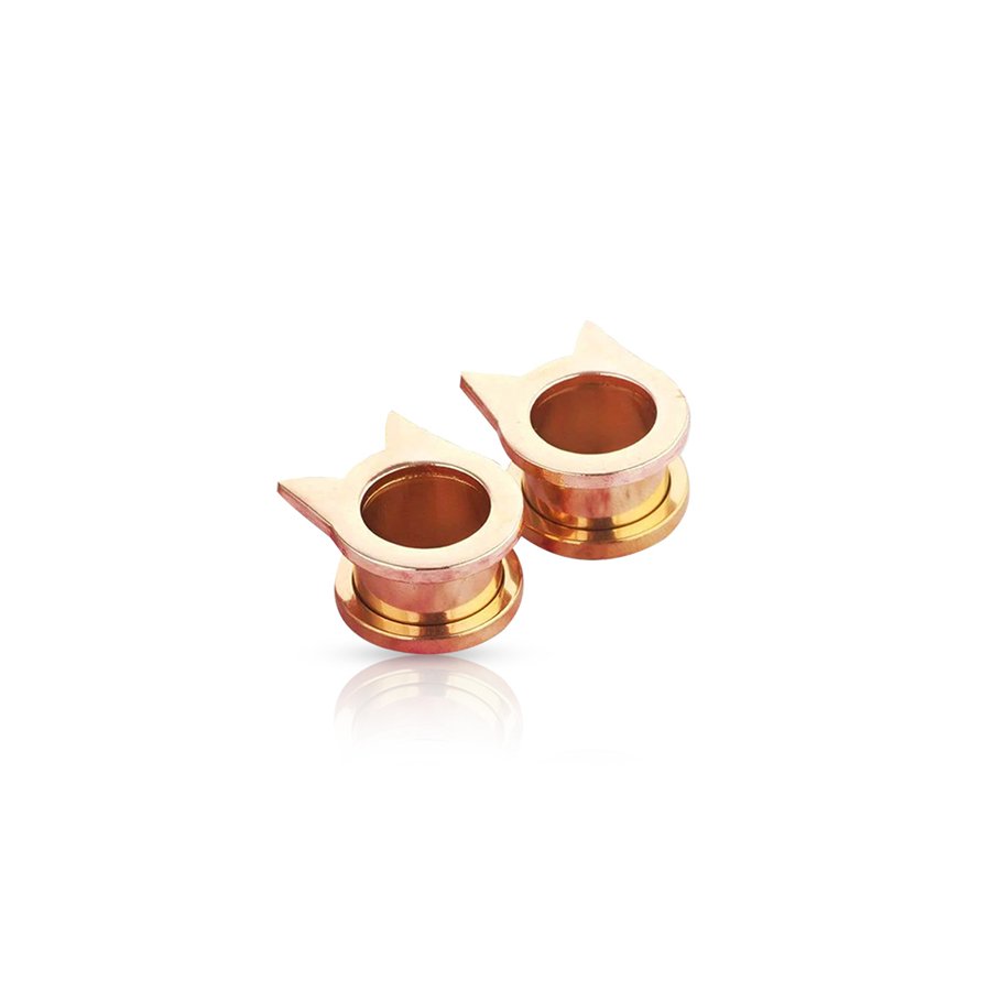 Cat Ear Plug Gold Or