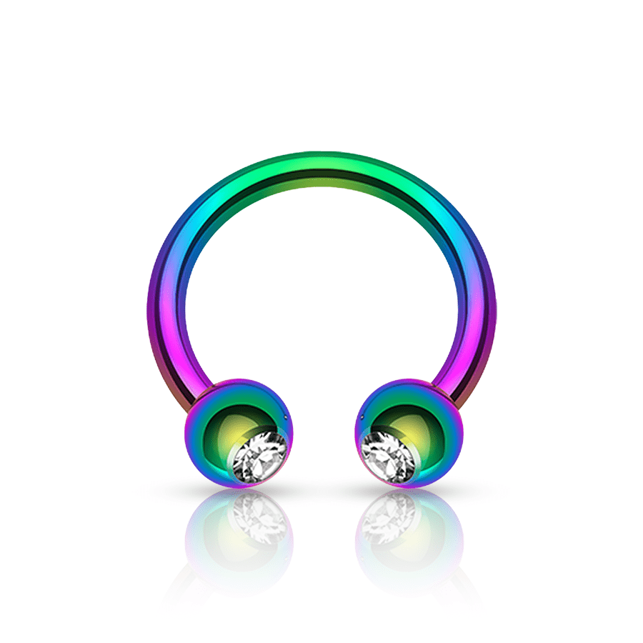 Banana Smiley Piercing Multicolour