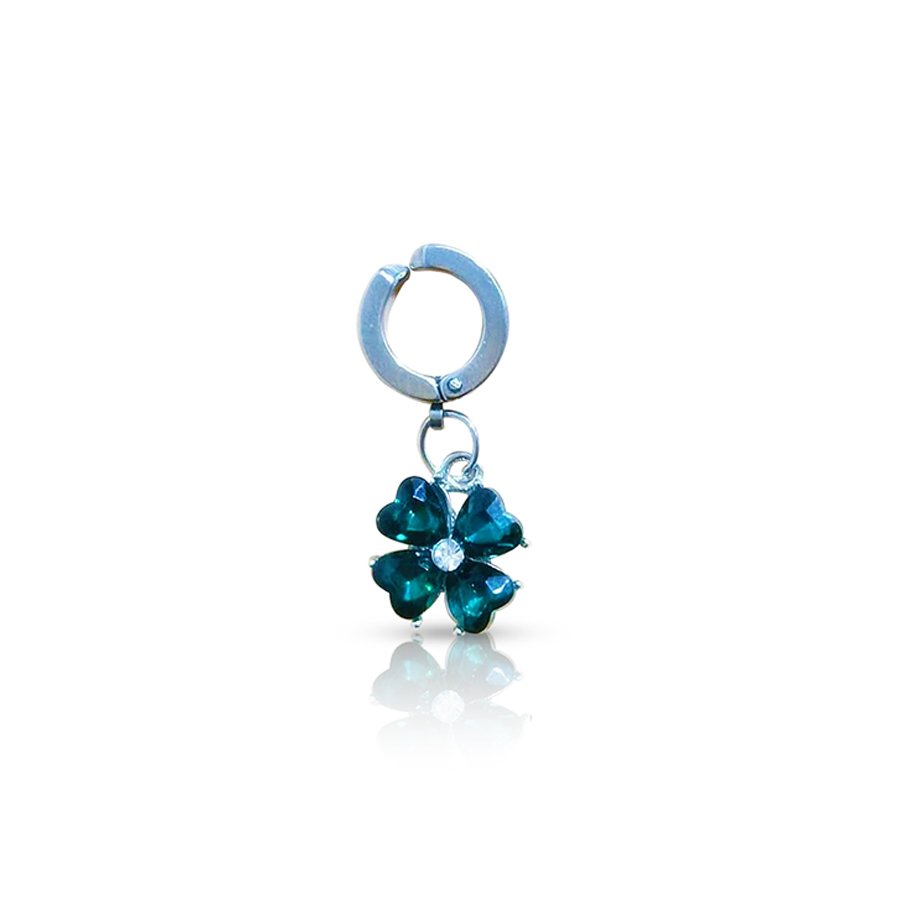 Clover Fake Belly Button Piercing