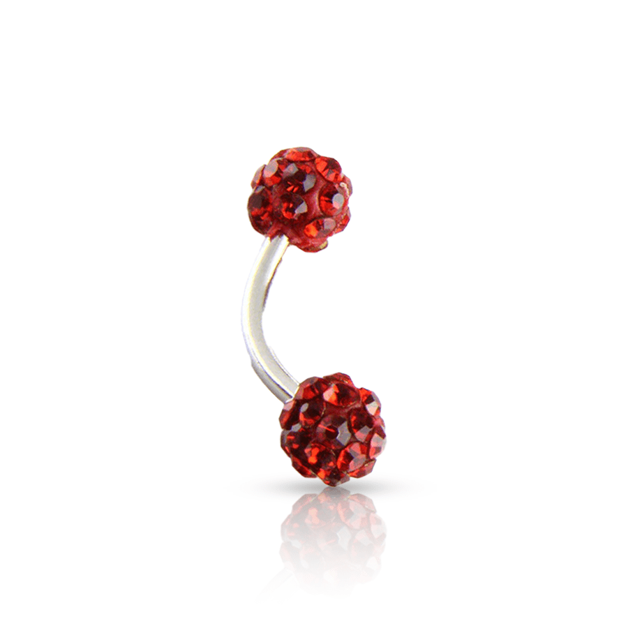 Curved Snug Piercing Red
