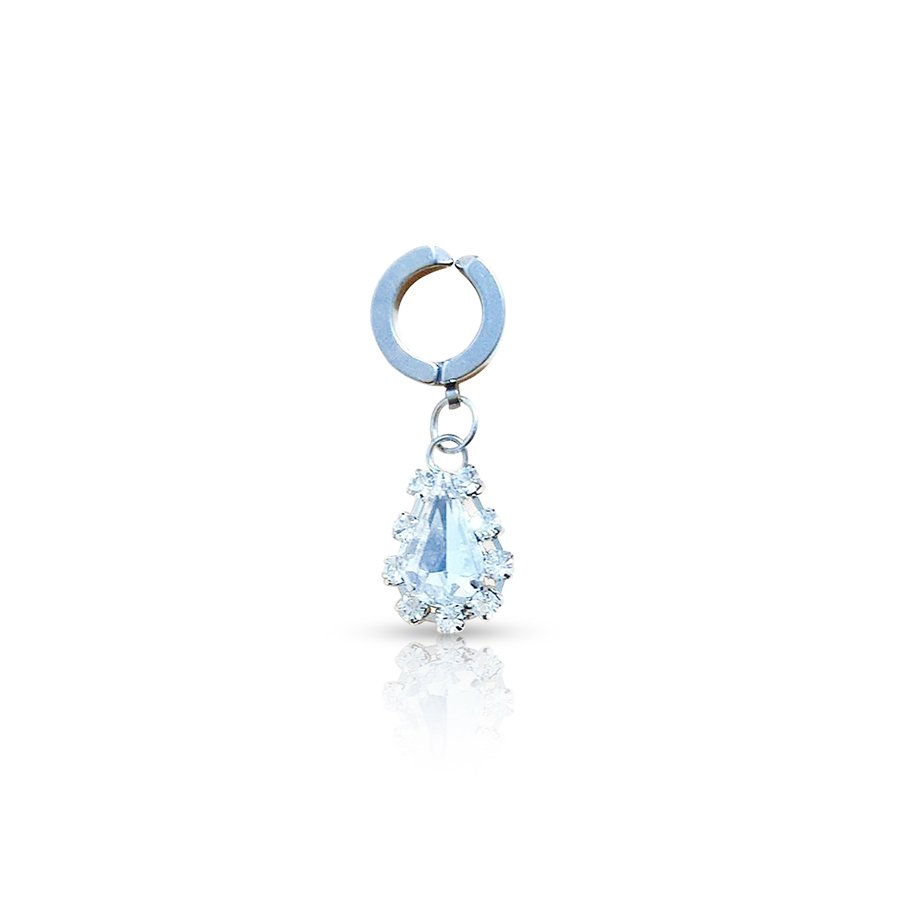 Diamonds Fake Belly Button Piercing