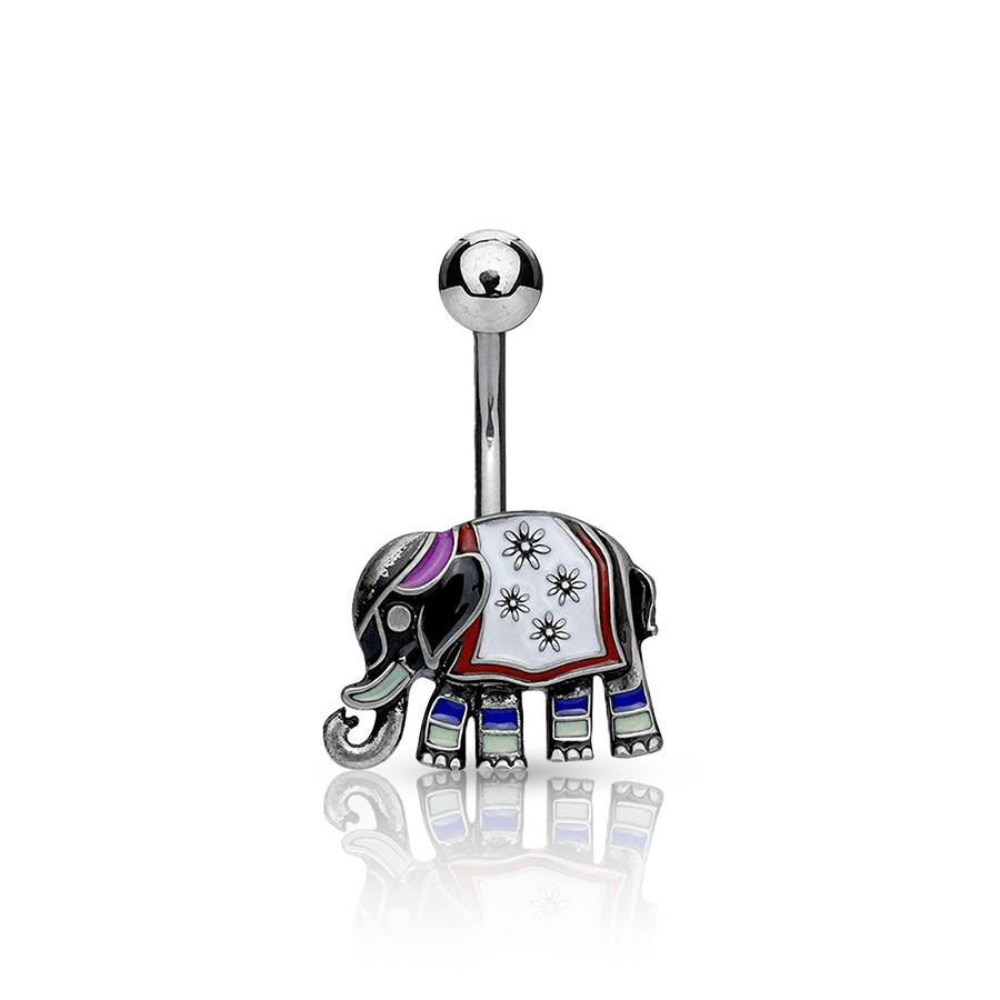 Elephant Navel Piercing