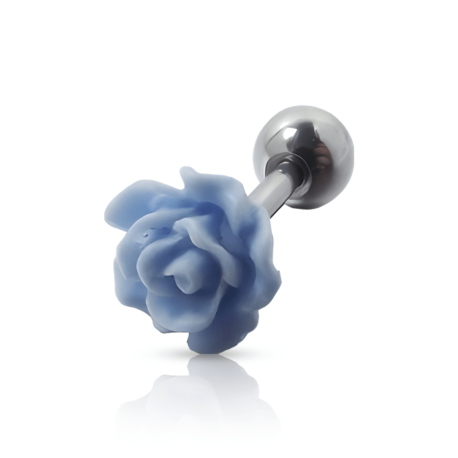Flower Medusa Piercing Sky Blue