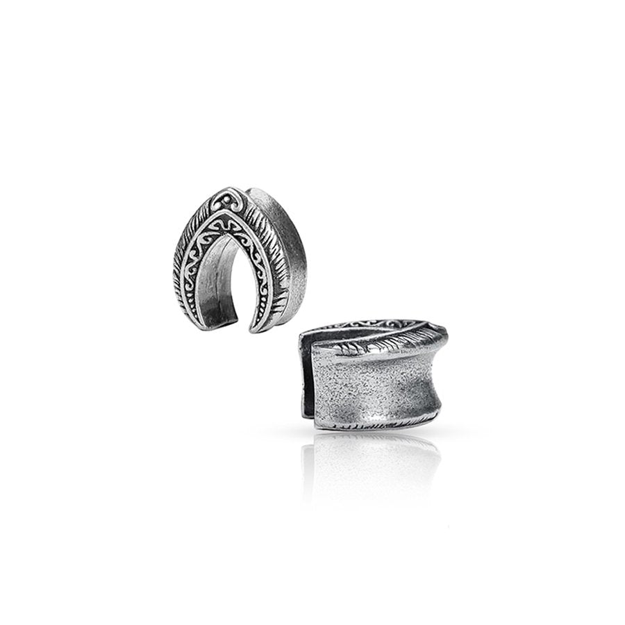 Golden Ear Plug Silver 19MM