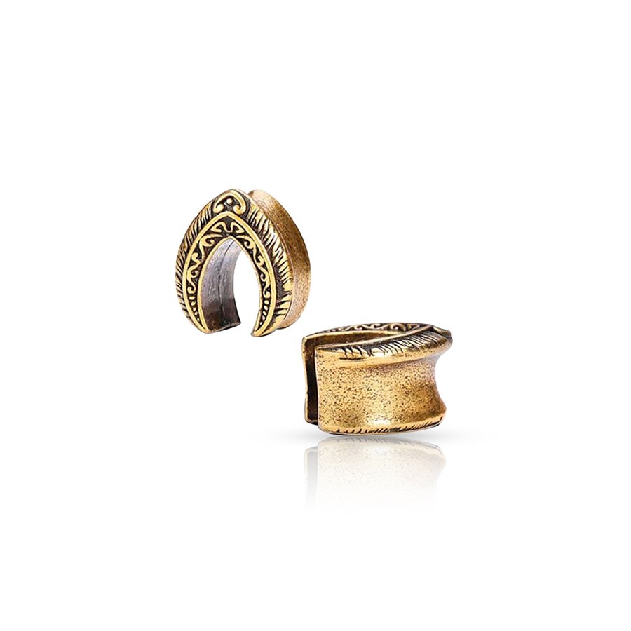 Golden Ear Plug Gold 19MM