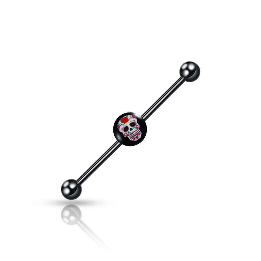 Halloween Industrial Piercing