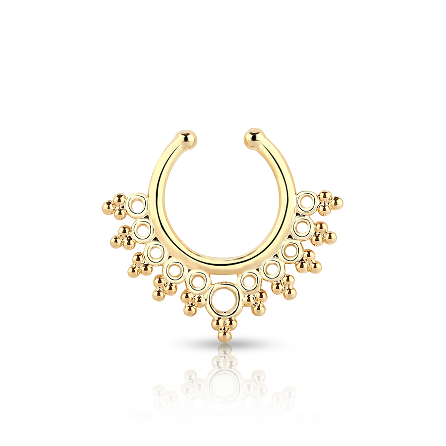 Indian Fake Nose Piercing Gold
