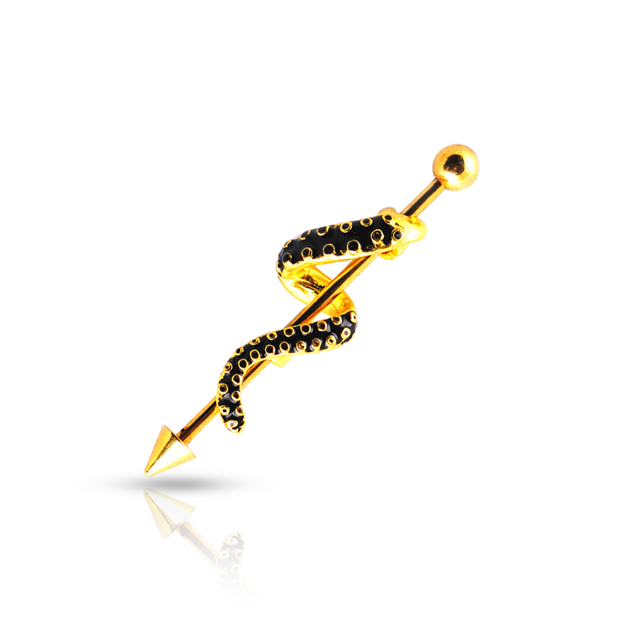 Litlle Snake Industrial Piercing