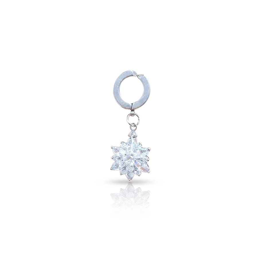 Lotus Fake Belly Button Piercing
