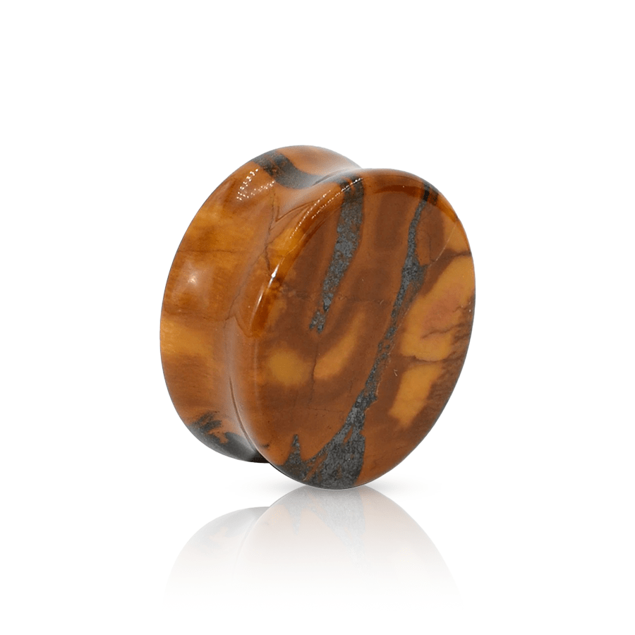 Mahogany Ear Plug Mahogany 25mm