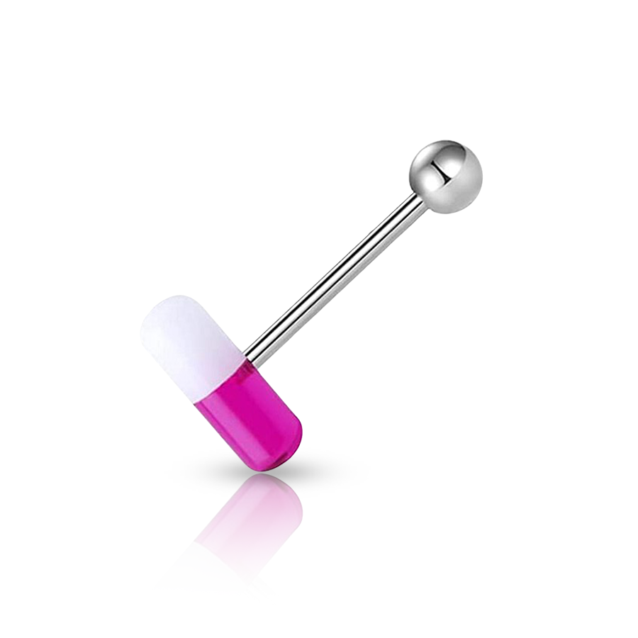 Medication Tongue Piercing