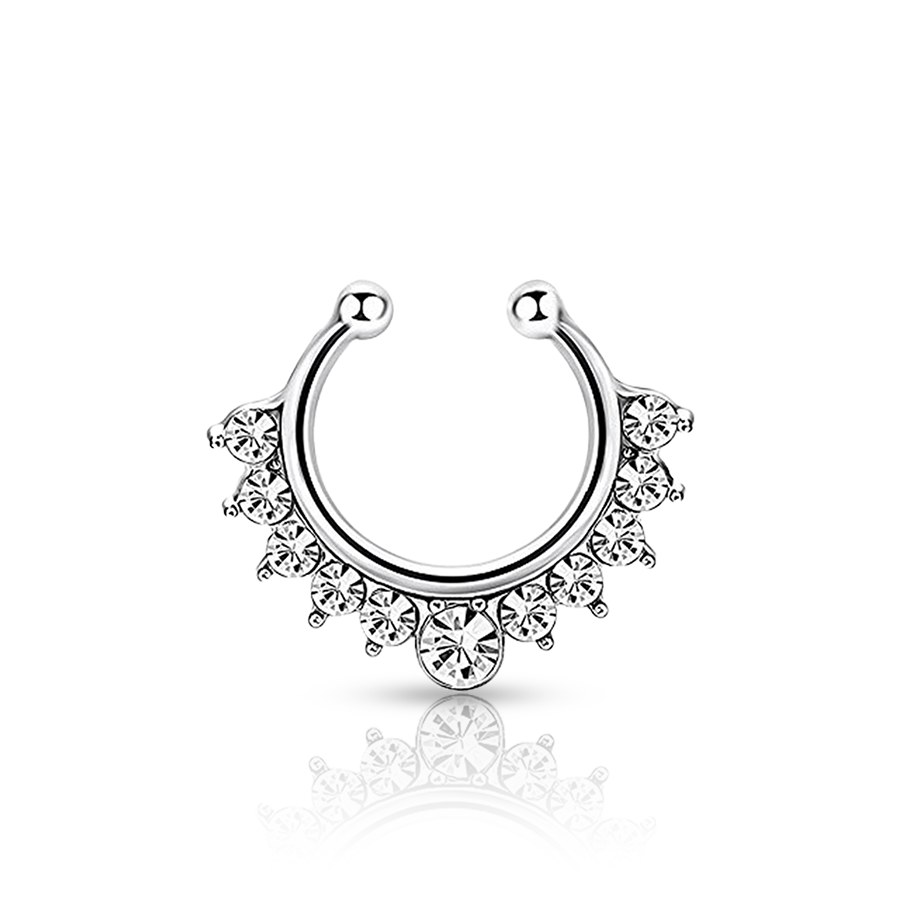 Necklace Fake Nose Piercng