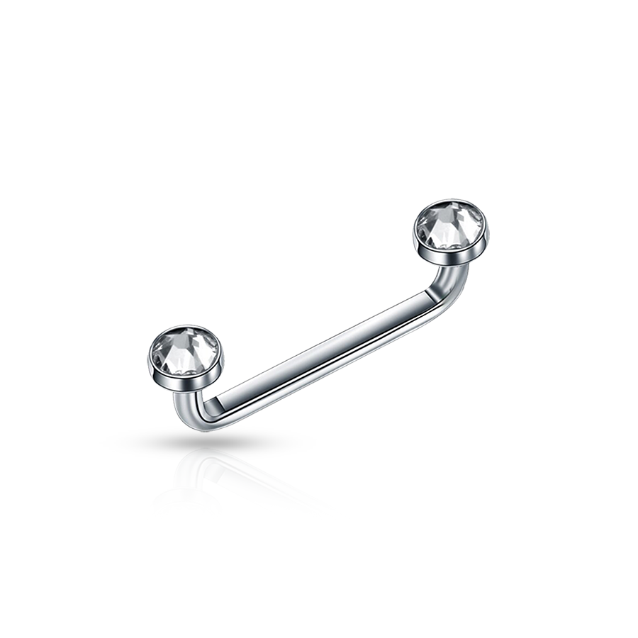 Nefertiti Diamond Piercing Silver