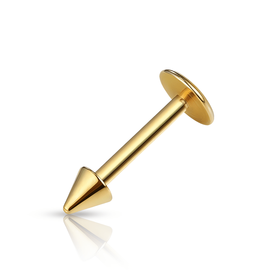 Pics Medusa Piercing Gold 10mm