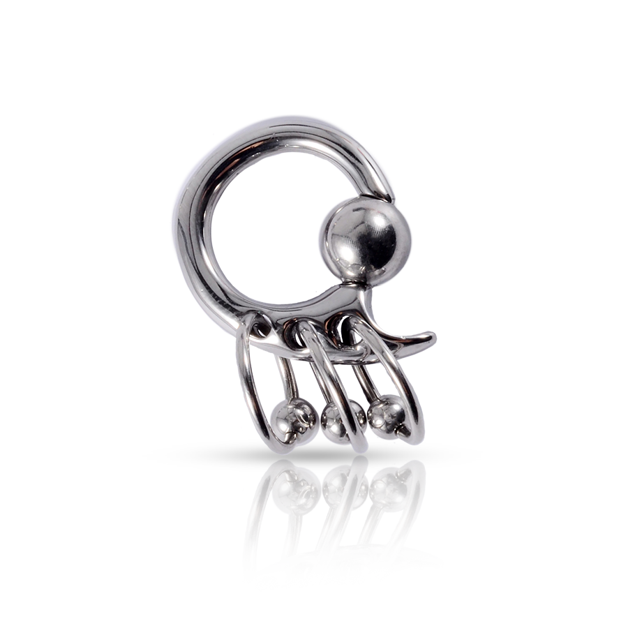 Prince Albert Ring Piercing Silver