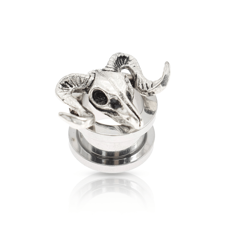 Ram Ear Plug Silver 16mm