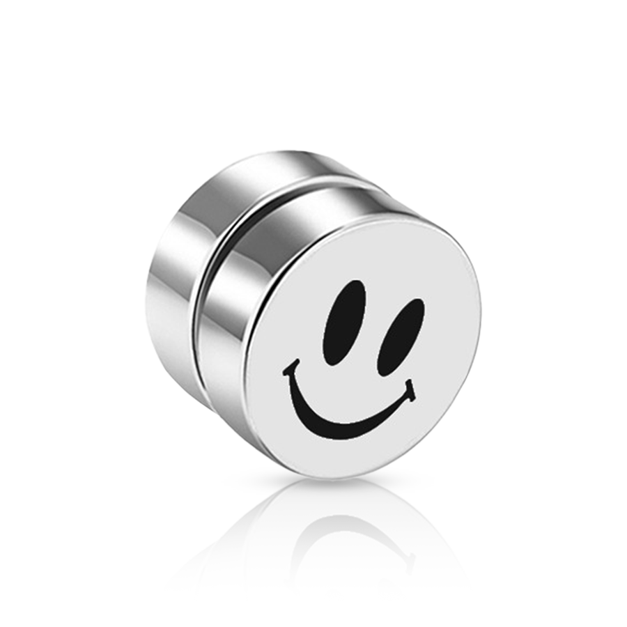 Rasta Fake Ear Plug White Unique