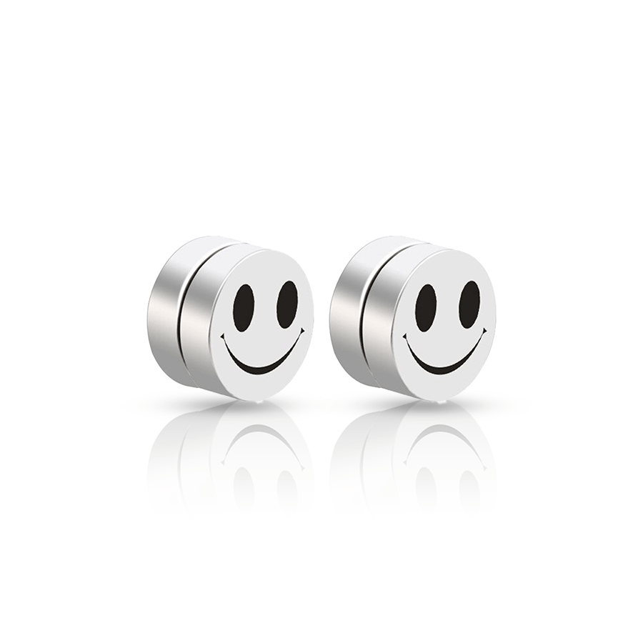 Rasta Fake Ear Plug White Lot de 2