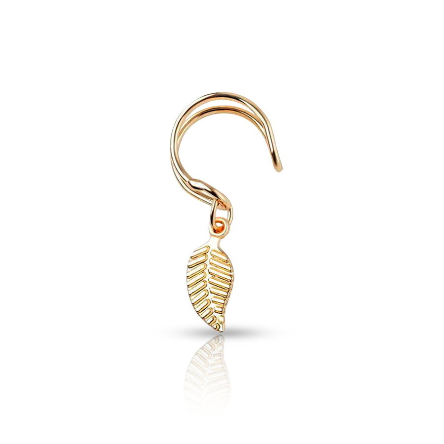 Ring Fake Conch Piercing Gold