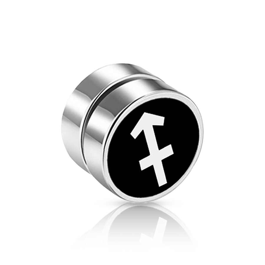 Sagittarius Sign Fake Ear Plug