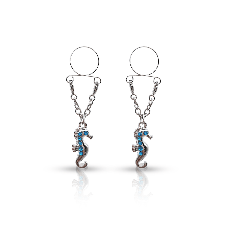 Seahorse Fake Nipple Piercing