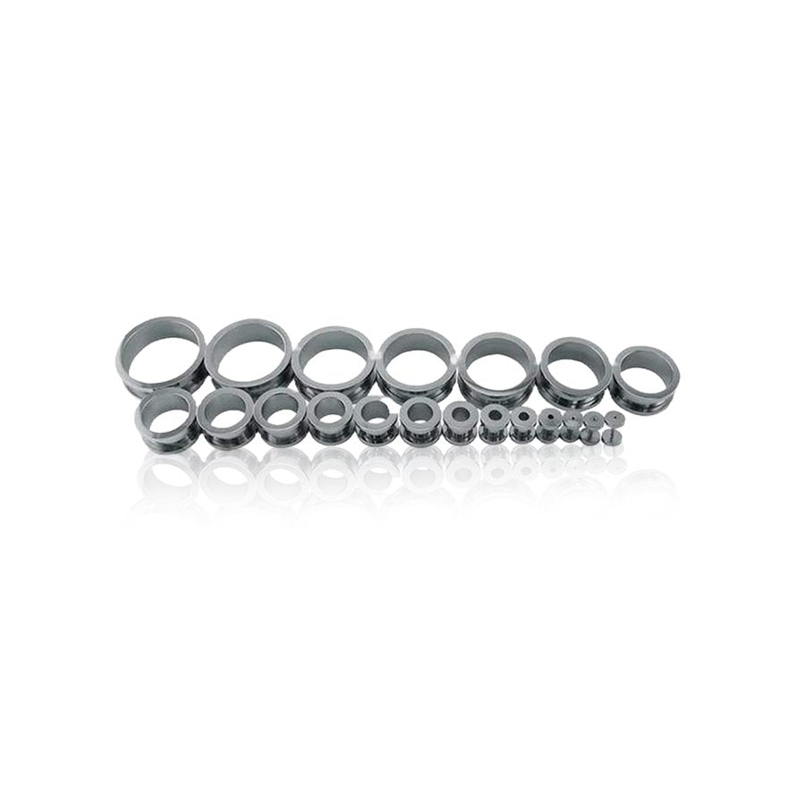 Silvery Ear Plug Silver Argent