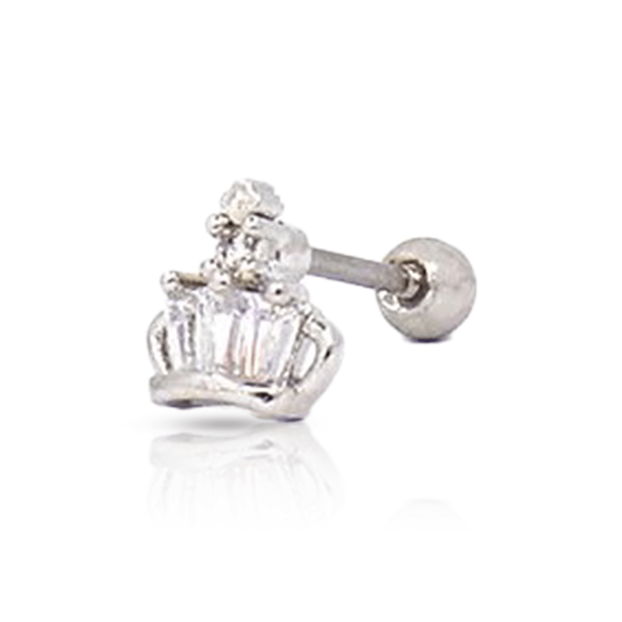 Small Crown Lobe Piercing