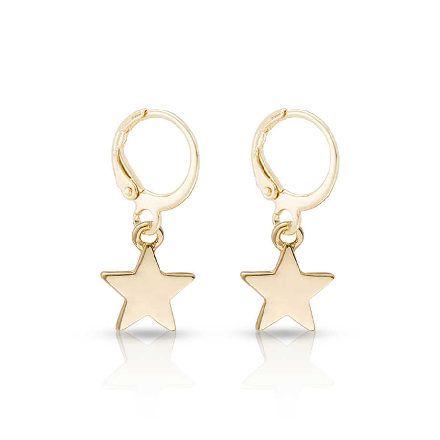 Star Lobe Piercing Gold
