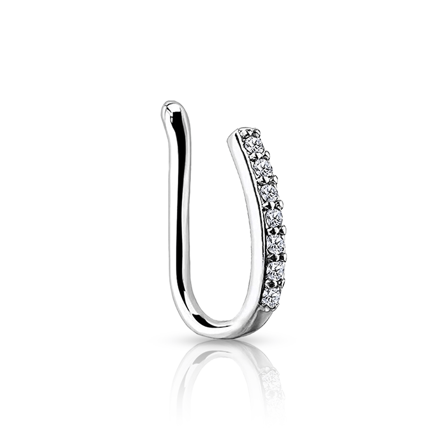 Stones Septum Fake Piercing