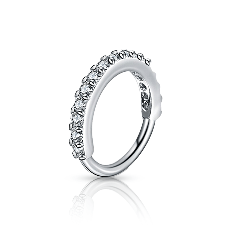 Surgical Steel Helix Piercing Silver