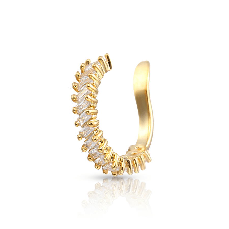 Swarovski® Fake Ear Piercing Gold