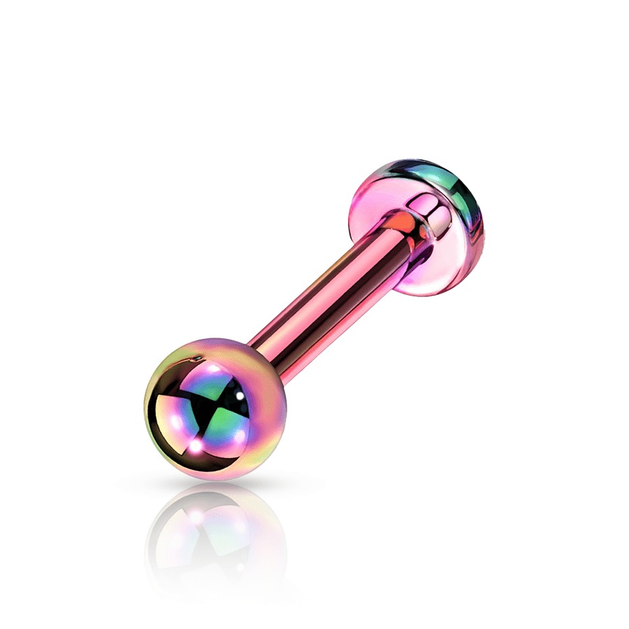 Titanium Ball Labret Piercing Multicolour