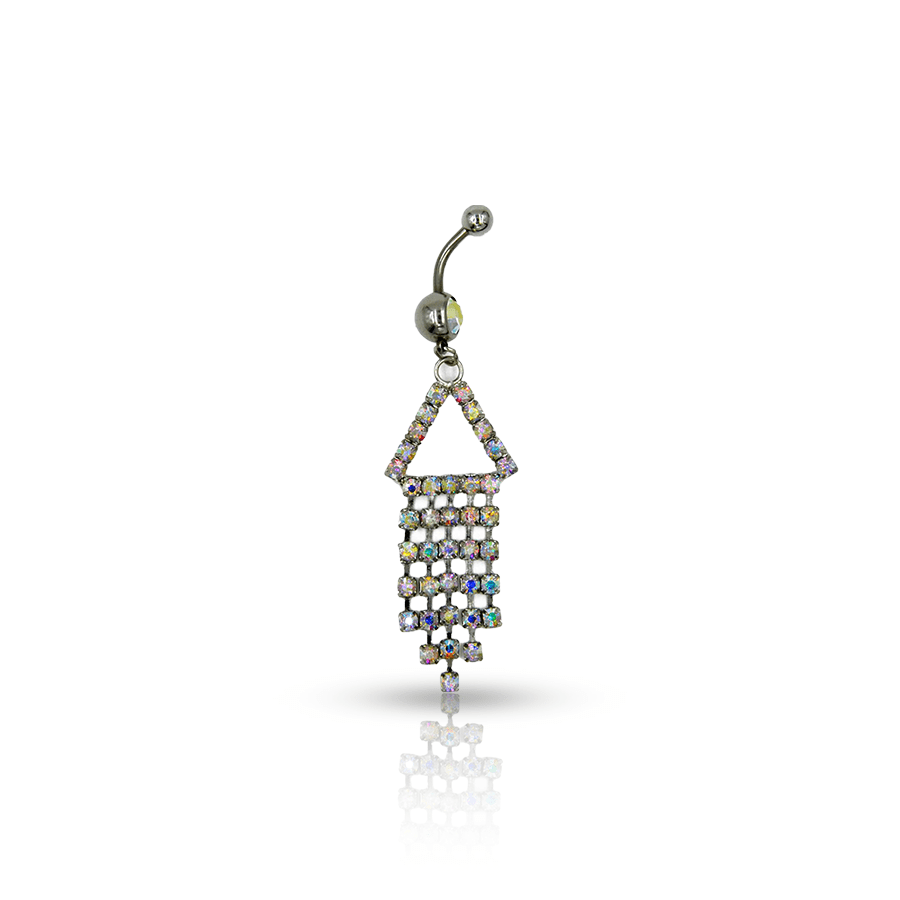 Triangle Belly Button Piercing