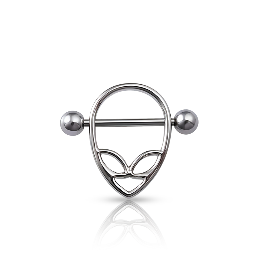 Alien Nipple Piercing