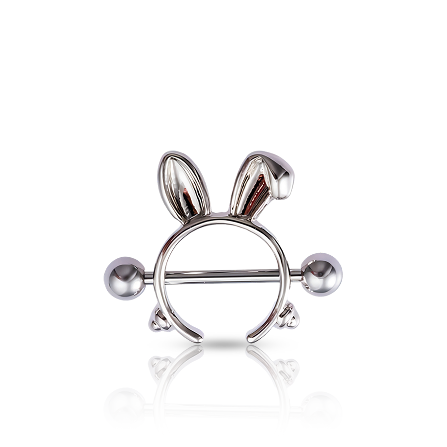 Rabbit Nipple Piercing