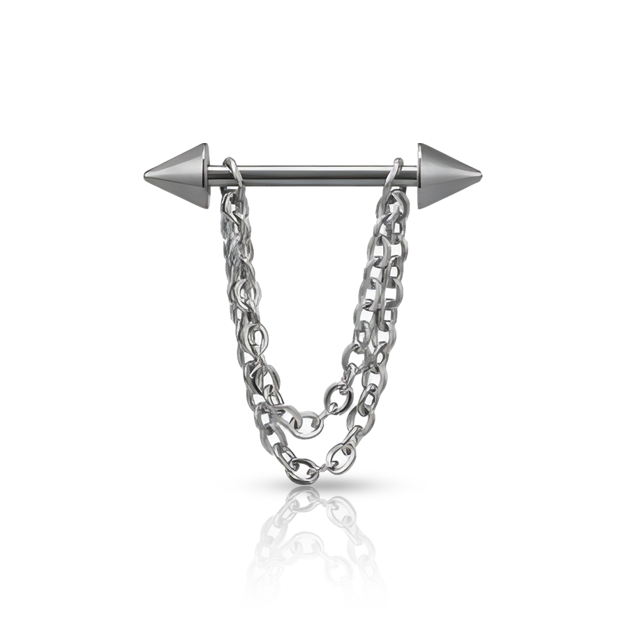 Chain Nipple Piercing