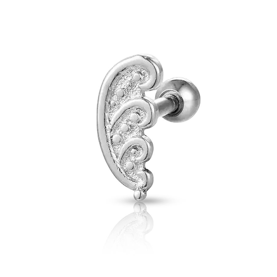 Silver Forward Piercing Silver