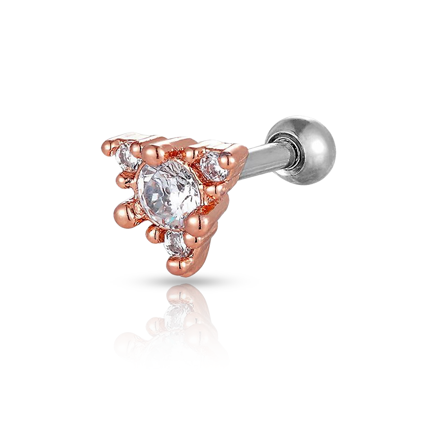 Triangle Conch Piercing