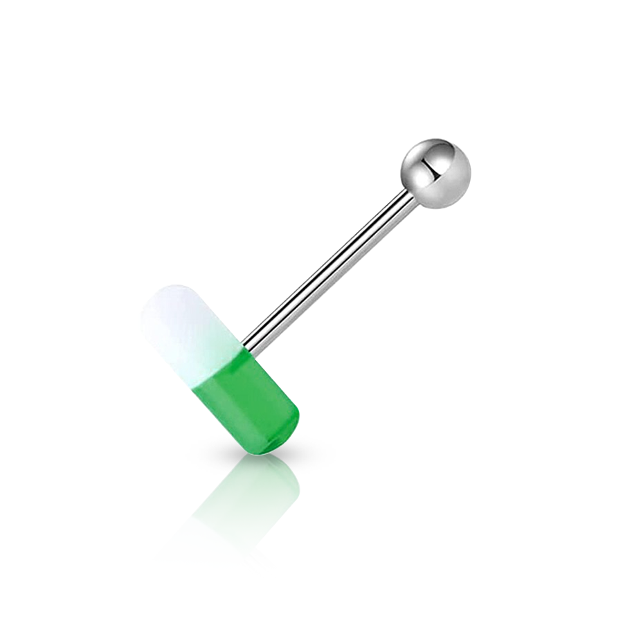 Medication Tongue Piercing