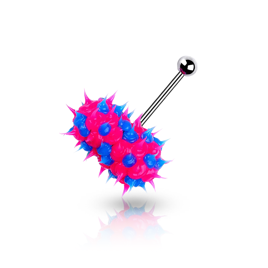 Coloured Vibrating Tongue Piercing