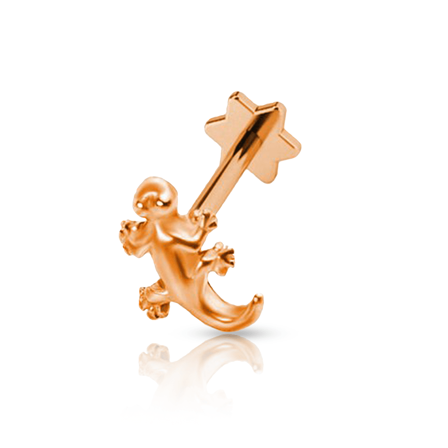 Lizard Tragus Piercing