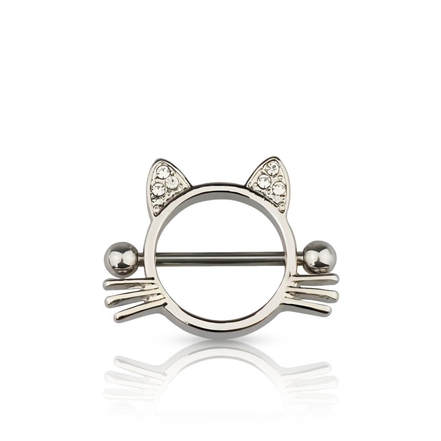 Kitten Nipple Piercing