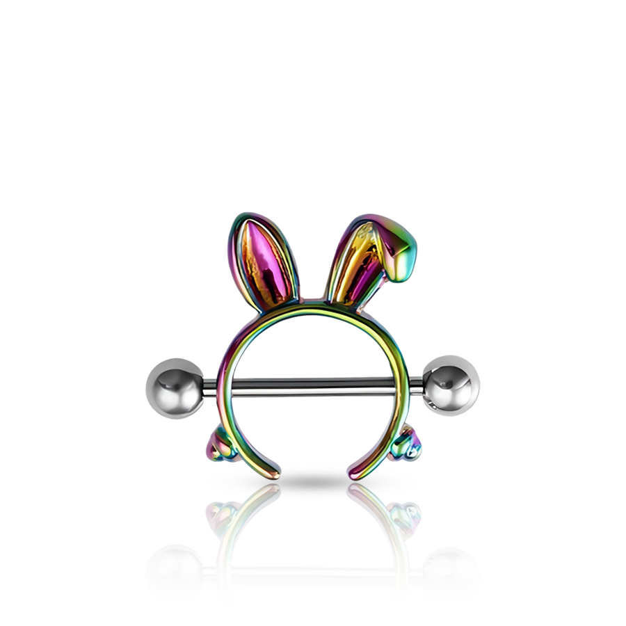 Rabbit Nipple Piercing