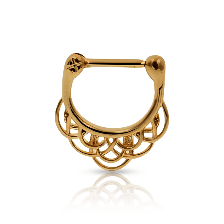 Oriental Nose Piercing Rose Gold