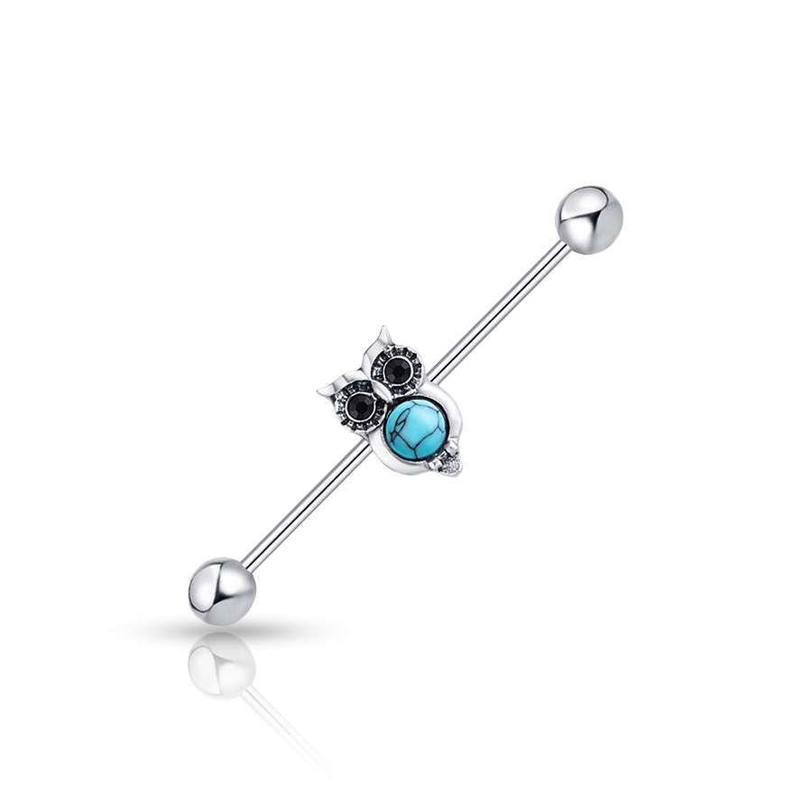 Piercing Industriel Chouette