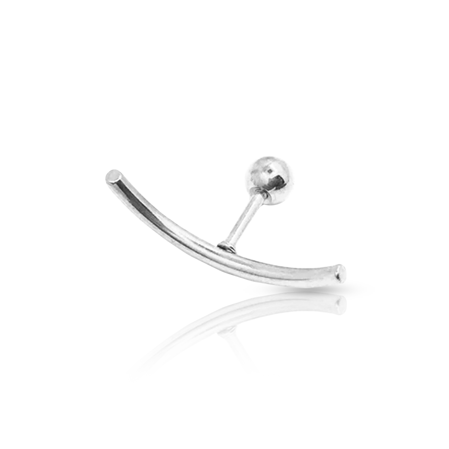 Medical Conch Piercing Silver